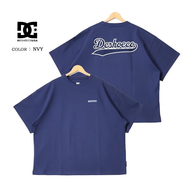 DC SHOES ディーシーシュー ベースボールロゴ オーバーサイズ 半袖 Tシャツ ドロップショルダー ビッグシルエット ユニセックス DST232013 | DC SHOES | 09