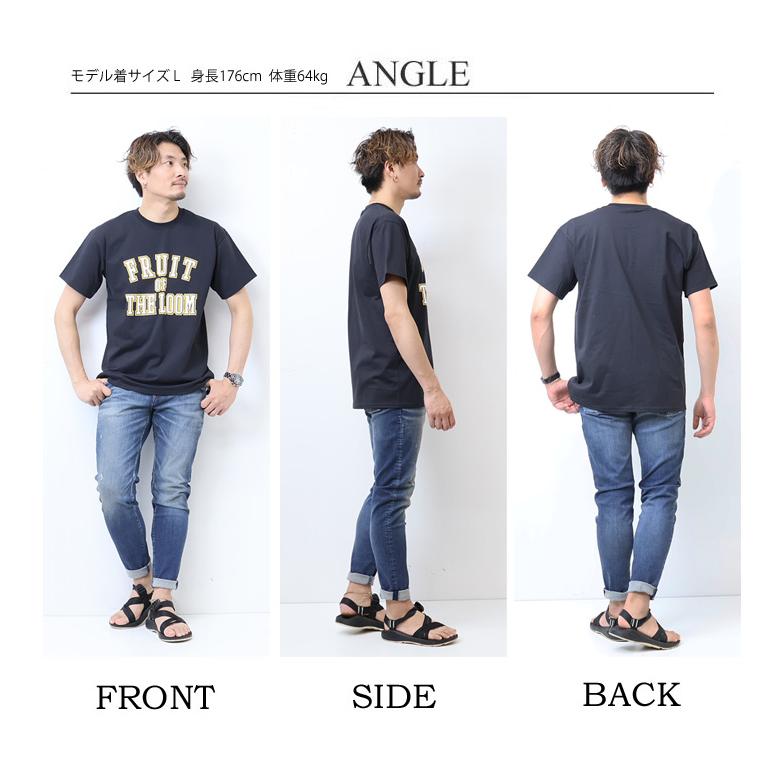 FRUIT OF THE LOOM（フルーツオブザルーム） カレッジプリント 半袖T