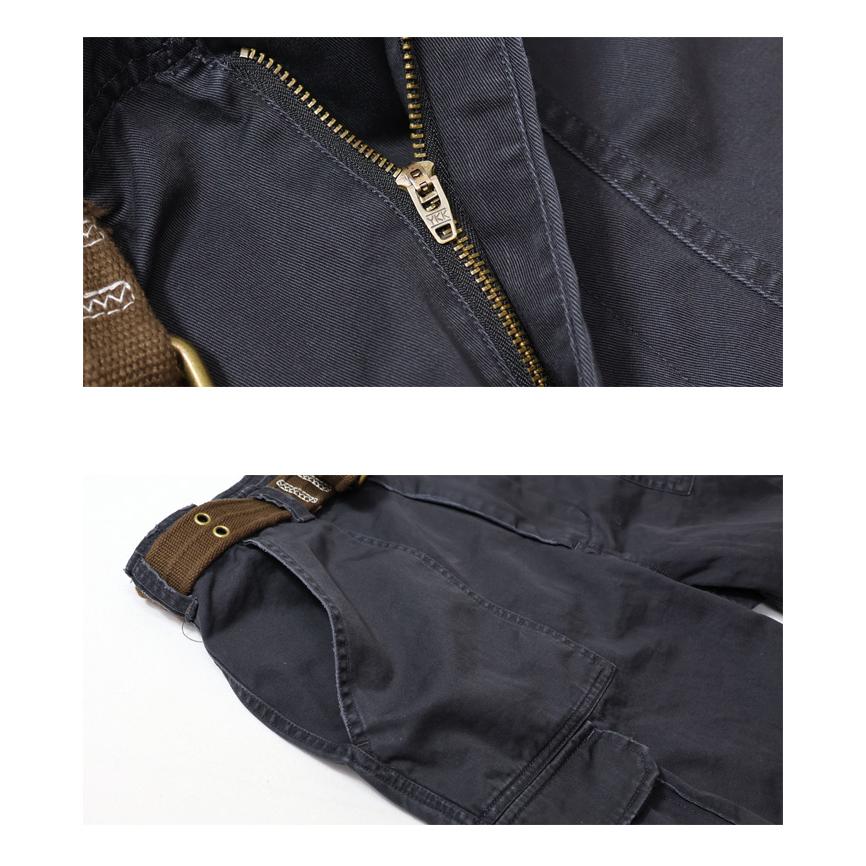 REAL CRUSH CLOTHING ベルト付き カーゴショーツ カーゴパンツ REAL CRUSH CLOTHING ベルト付き カーゴショーツ カーゴパンツ