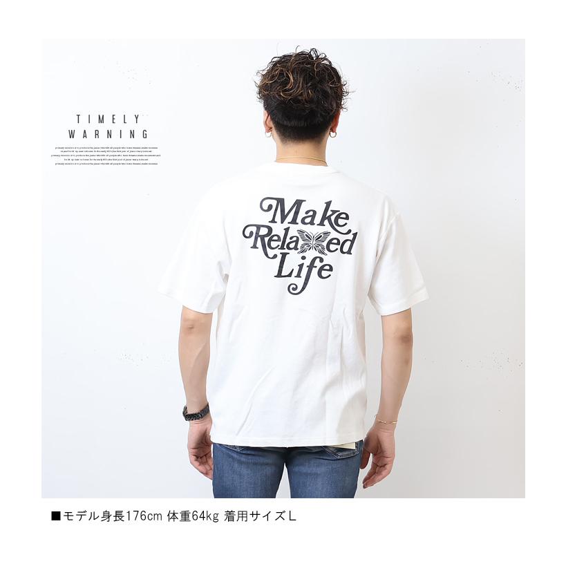Timely Warning タイムリーワーニング ピグメント プリント 半袖Tシャツ 半T メンズ レディース ユニセックス 23551024 | TIMELY WARNING | 05