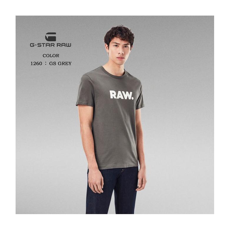 G-STAR RAW ジースターロウ HOLORN T-SHIRT 半袖Ｔシャツ 半T プリントＴシャツ メンズ ロゴTシャツ 送料無料 D08512-8415 | G-STAR RAW | 05