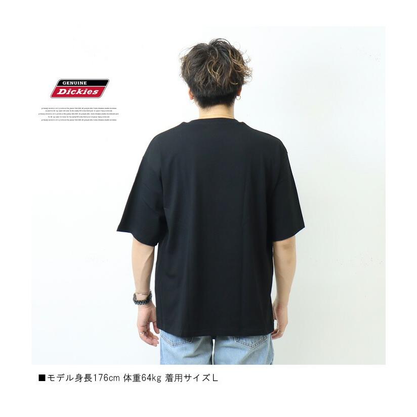 大きいサイズ GENUINE Dickies ジェニュイン ディッキーズ カレッジプリント 半袖Tシャツ 半T ビッグシルエット オーバーサイズ  ユニセックス 3260-3184 | Dickies | 12