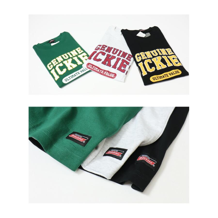 大きいサイズ GENUINE Dickies ジェニュイン ディッキーズ カレッジプリント 半袖Tシャツ 半T ビッグシルエット オーバーサイズ  ユニセックス 3260-3184 | Dickies | 13