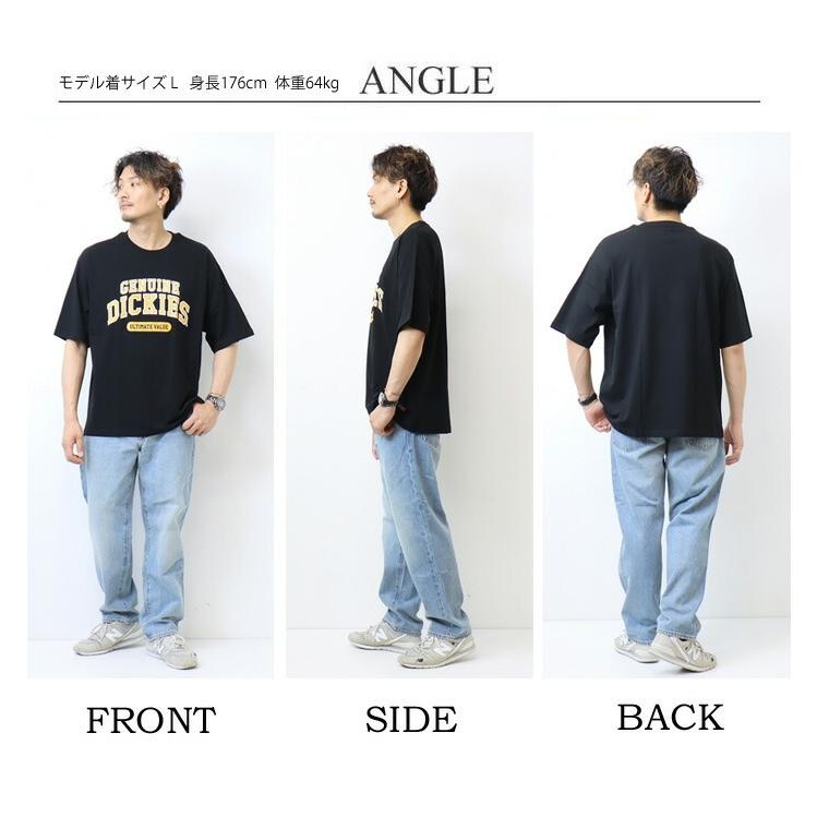 大きいサイズ GENUINE Dickies ジェニュイン ディッキーズ カレッジプリント 半袖Tシャツ 半T ビッグシルエット オーバーサイズ  ユニセックス 3260-3184 | Dickies | 14