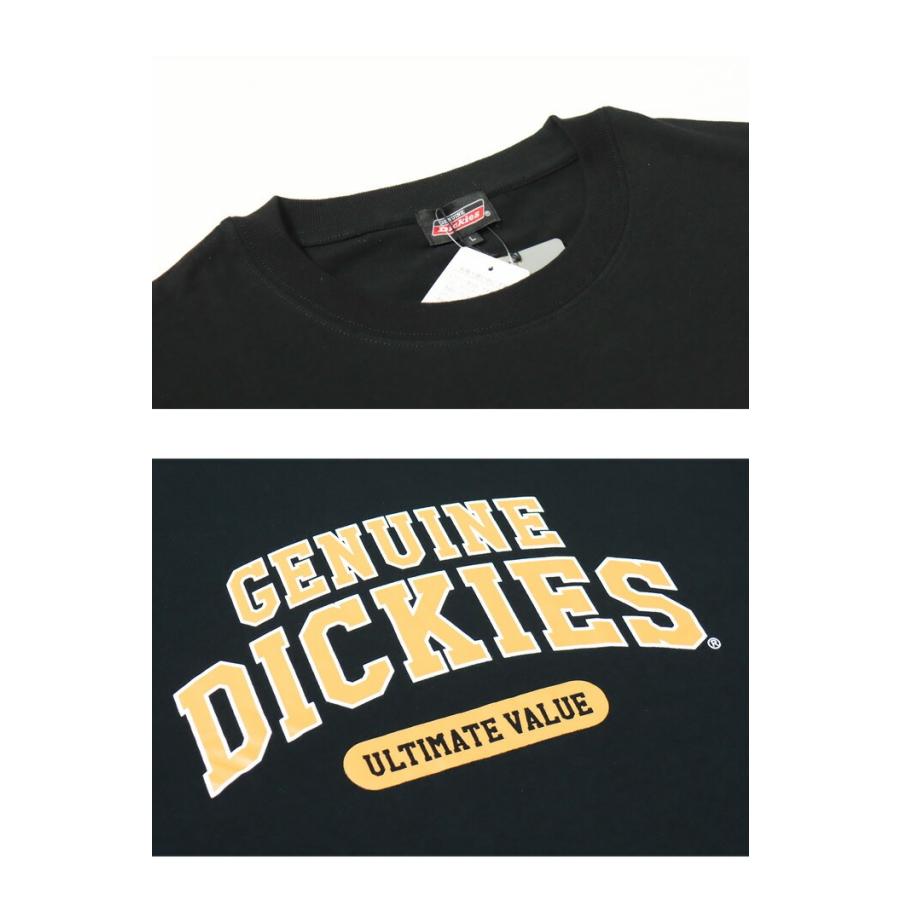 大きいサイズ GENUINE Dickies ジェニュイン ディッキーズ カレッジプリント 半袖Tシャツ 半T ビッグシルエット オーバーサイズ  ユニセックス 3260-3184 | Dickies | 15