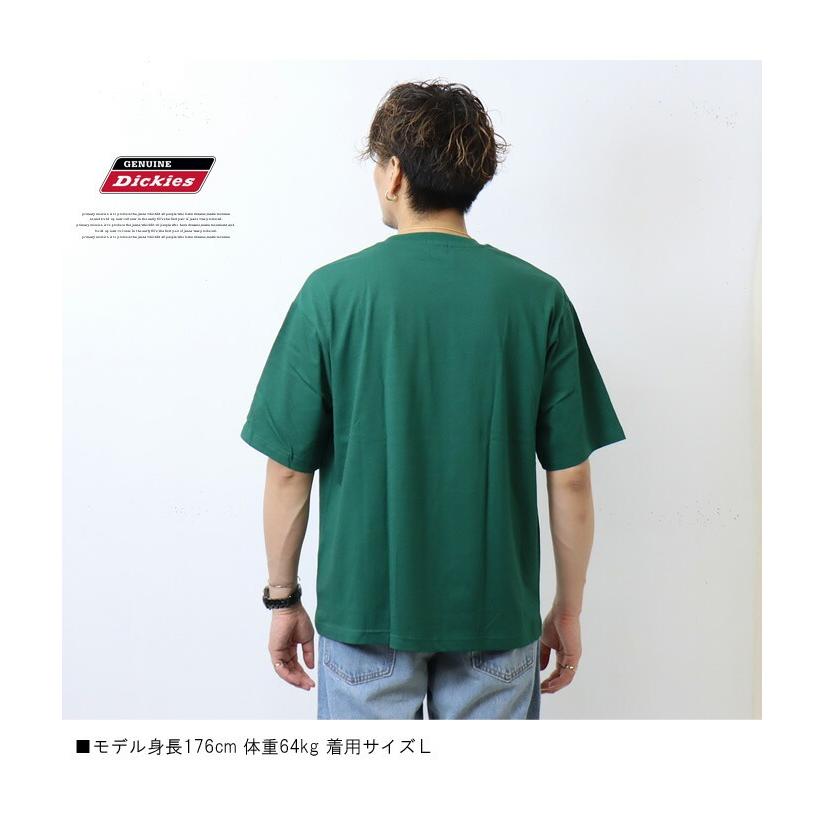 大きいサイズ GENUINE Dickies ジェニュイン ディッキーズ カレッジプリント 半袖Tシャツ 半T ビッグシルエット オーバーサイズ  ユニセックス 3260-3184 | Dickies | 09