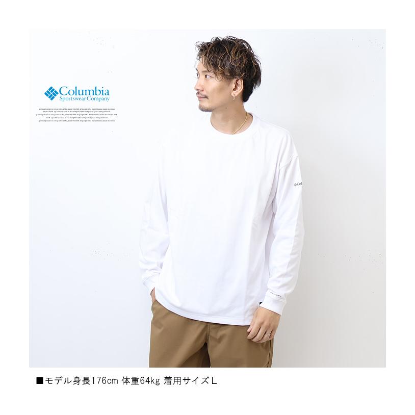 Columbia コロンビア ミラーズクレスト ロングスリーブTシャツ バックプリント 長袖Tシャツ ロンT 長T メンズ 送料無料 PM6812｜rexone｜06