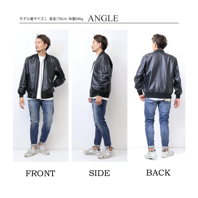 AVIREX アヴィレックス MA-1 レザージャケット トップガン AVIREX アヴィレックス MA-1 レザージャケット トップガン