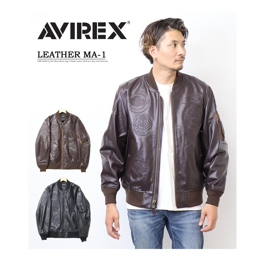 AVIREX スタジャン レザージャケット 革ジャン アヴィレックス