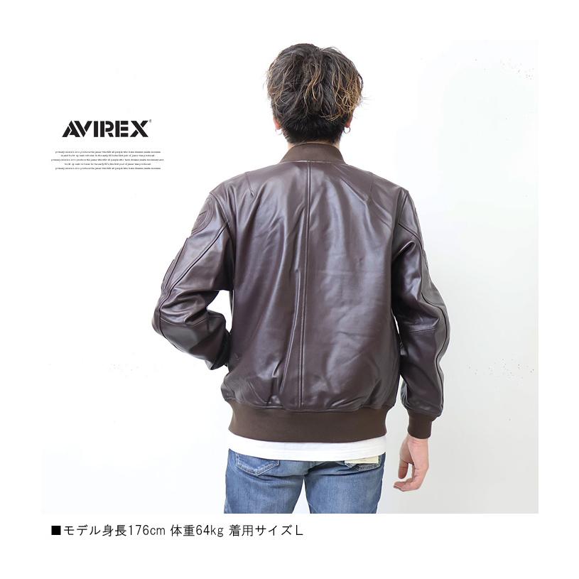 AVIREX アヴィレックス MA-1 レザージャケット トップガン AVIREX アヴィレックス MA-1 レザージャケット トップガン
