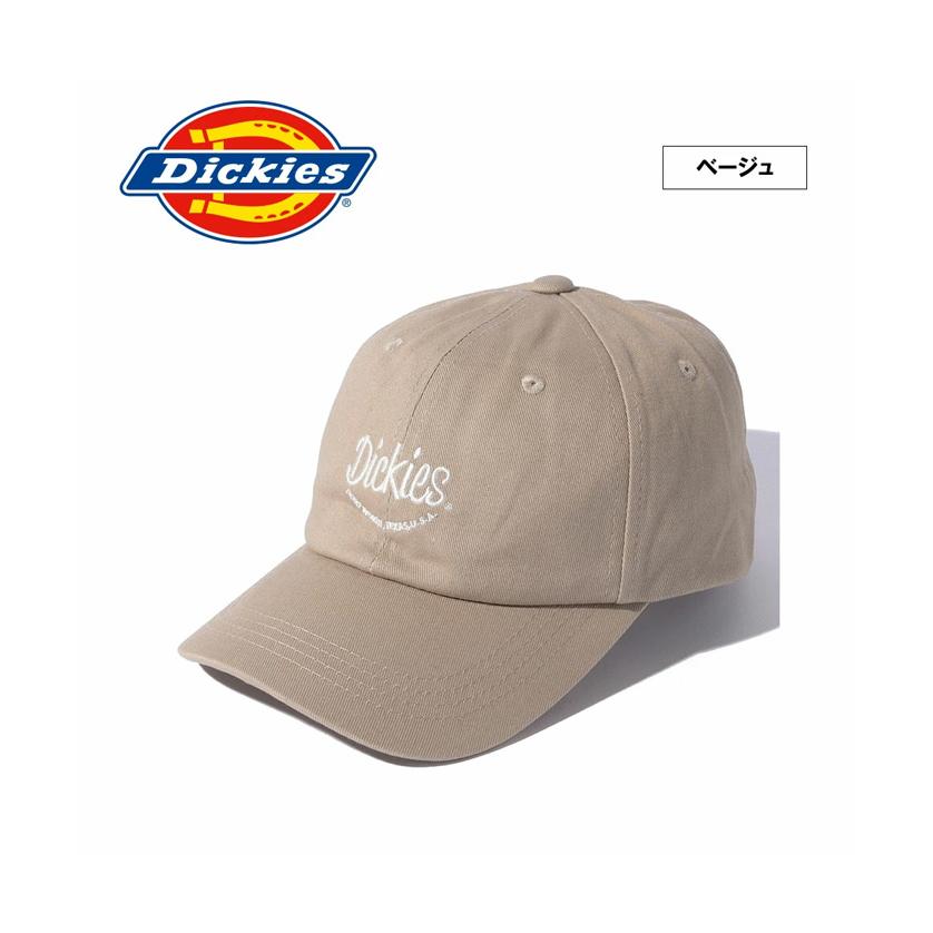 Dickies（ディッキーズ） ロゴ刺繍 ベースボールキャップ 帽子 メンズ