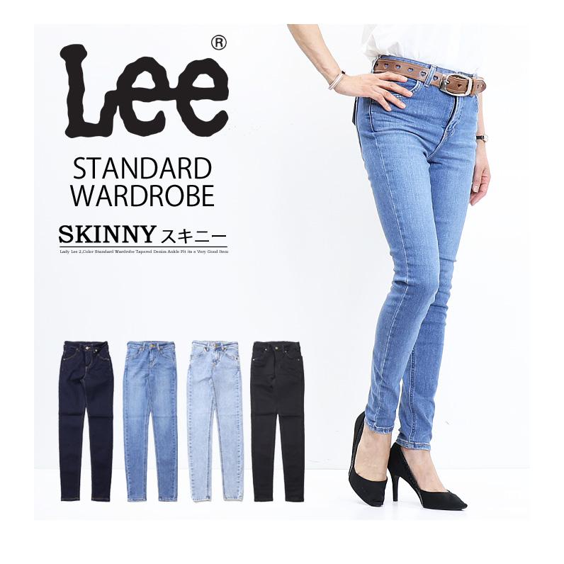 Lee リー レディース STANDARD WARDROBE スキニー デニム Lee リー レディース STANDARD WARDROBE スキニー デニム