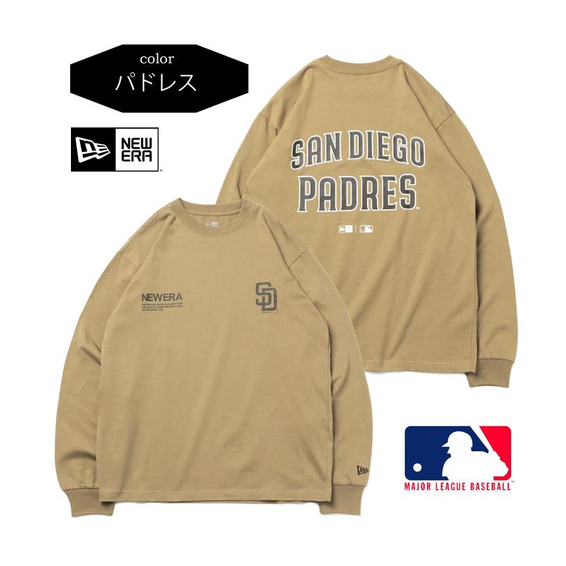 NEW ERA ニューエラ MLB プリント 長袖Tシャツ ロンT メンズ レディース ユニセックス 長T 送料無料 13755413 13755420 13755422｜rexone｜07