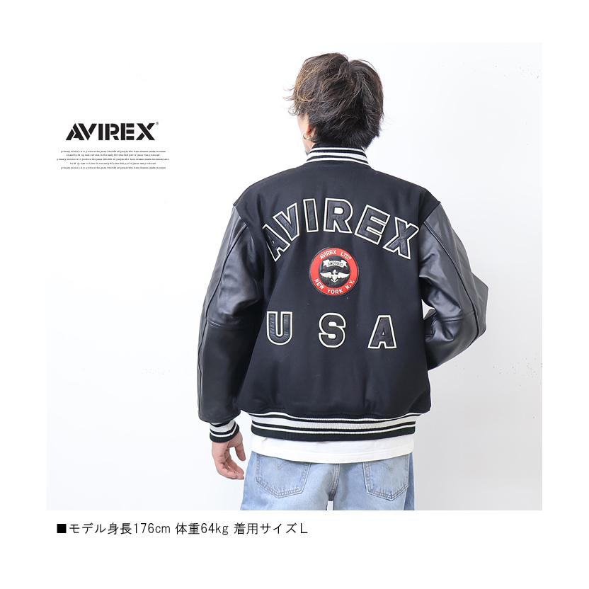 AVIREX アヴィレックス スタジャン シグネチャー バーシティ AVIREX アヴィレックス スタジャン シグネチャー バーシティ