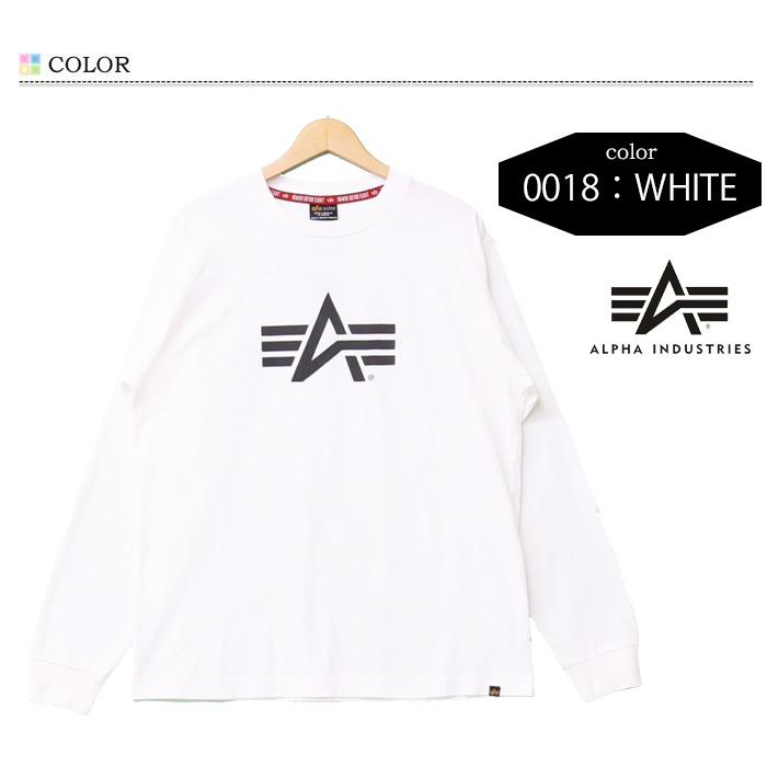 ALPHA INDUSTRIES アルファ インダストリーズ ロゴプリント 長袖 Tシャツ A-MARK プリントTシャツ メンズ 長T ロンＴ 長袖Tシャツ TC1590 | Alpha Industries | 03