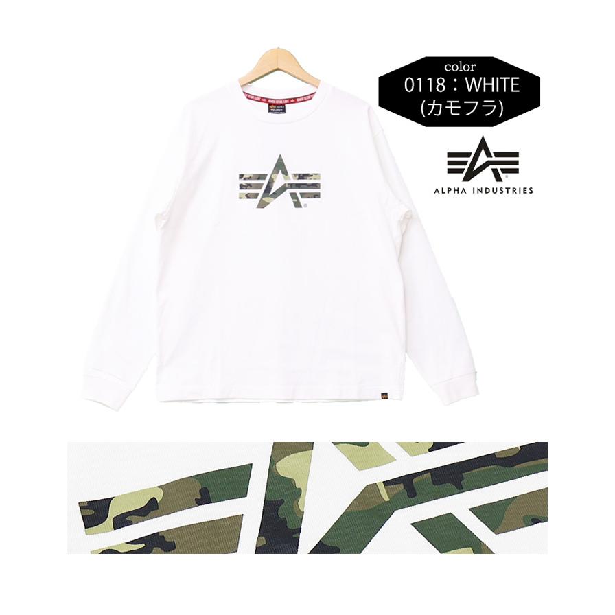 ALPHA INDUSTRIES アルファ インダストリーズ ロゴプリント 長袖 Tシャツ A-MARK プリントTシャツ メンズ 長T ロンＴ 長袖Tシャツ TC1590 | Alpha Industries | 09