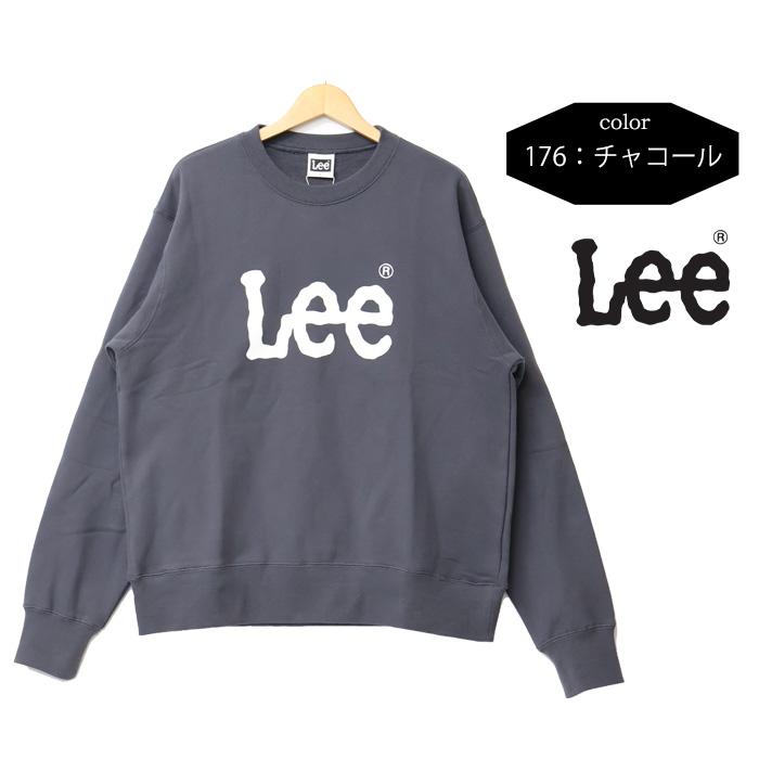 Lee リー ロゴプリント スウェットシャツ 裏毛スウェット トレーナー  