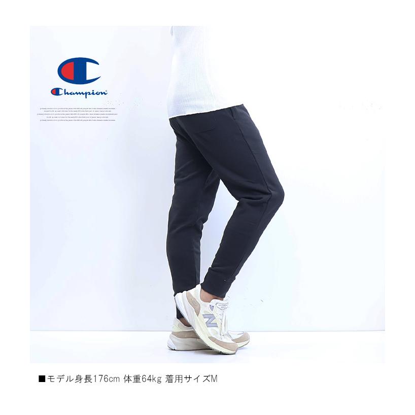 Champion（チャンピオン） 裏毛スウェット テーパード 無地 イージー