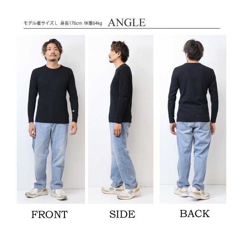 Champion チャンピオン サーマル素材 長袖Tシャツ ロンT 長T ワンポイントロゴ ベーシック BASIC メンズ レディース ユニセックス C3-Y436 | Champion | 17