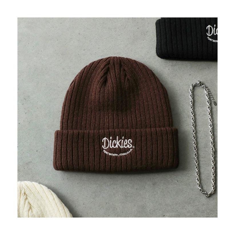 Dickies ディッキーズ ロゴ刺繍 ニットワッチ ニットキャップ ニット帽 メンズ レディース ユニセックス カフニット ビーニー ブランドロゴ 80056200 | Dickies | 04