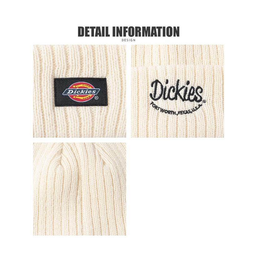 Dickies ディッキーズ ロゴ刺繍 ニットワッチ ニットキャップ ニット帽 メンズ レディース ユニセックス カフニット ビーニー ブランドロゴ 80056200 | Dickies | 06