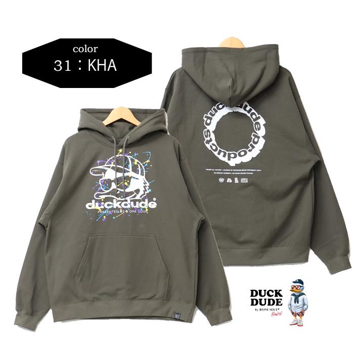 Duck Dude（ダックデュード） スプラッシュプリント スウェット