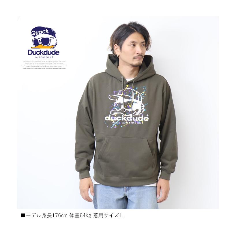 Duck Dude（ダックデュード） スプラッシュプリント スウェット