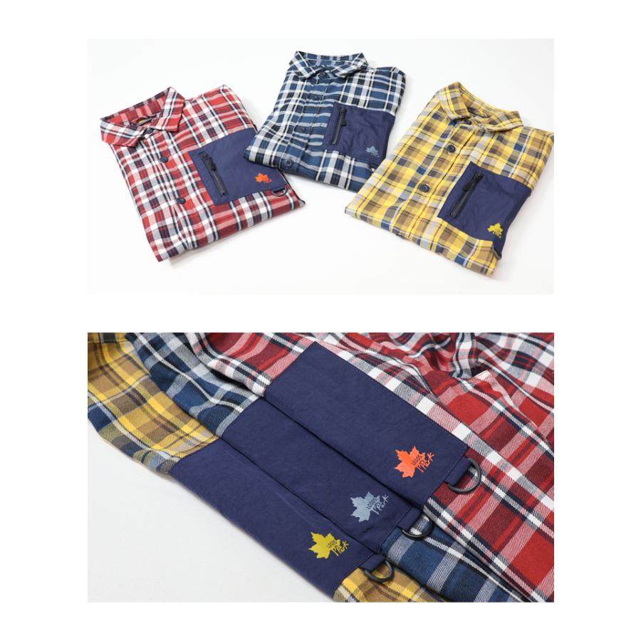 【新品】定価23,100円　レリアン　長袖カットソー　チェック　レッド系　13＋ Lee（リー）の「Lee/リー ポケット ワンポイント ミニロゴ刺繍