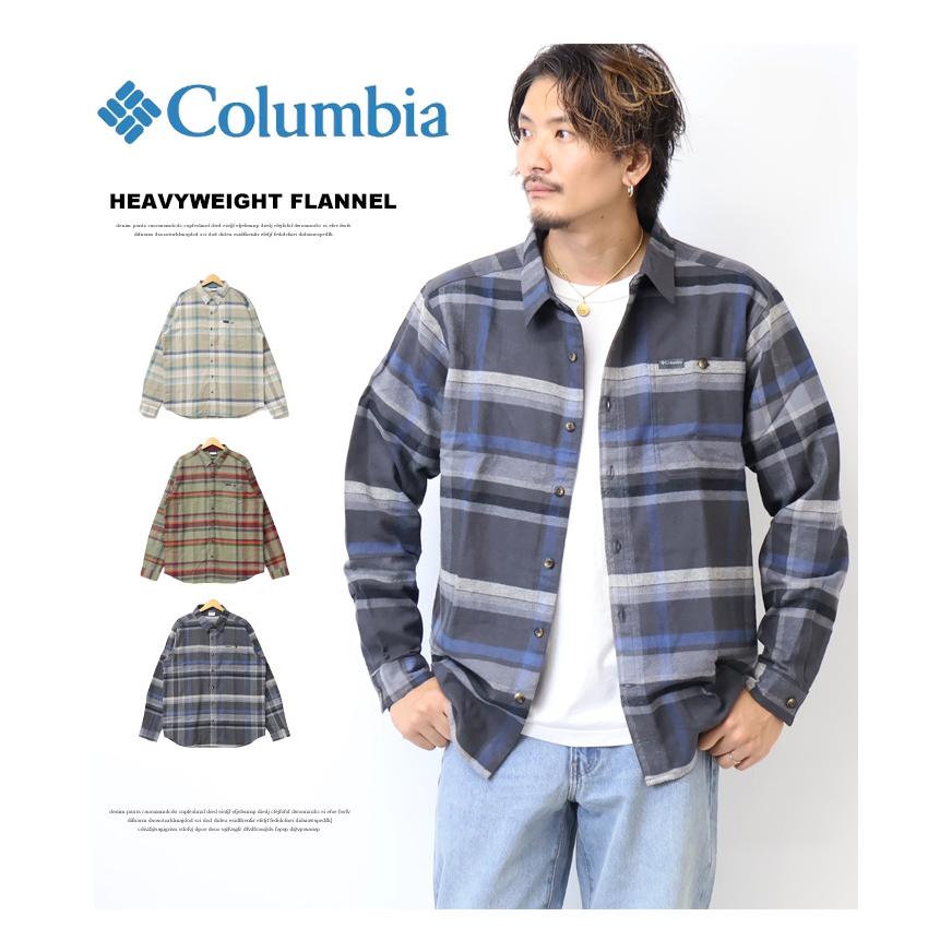 Columbia コロンビア ピッチストーン ヘビーウェイト フランネルシャツ 