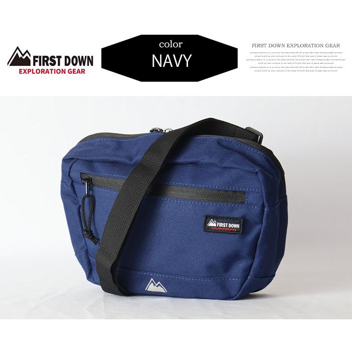 FIRST DOWN EXPLORATION GEAR ファーストダウン ショルダーバッグ