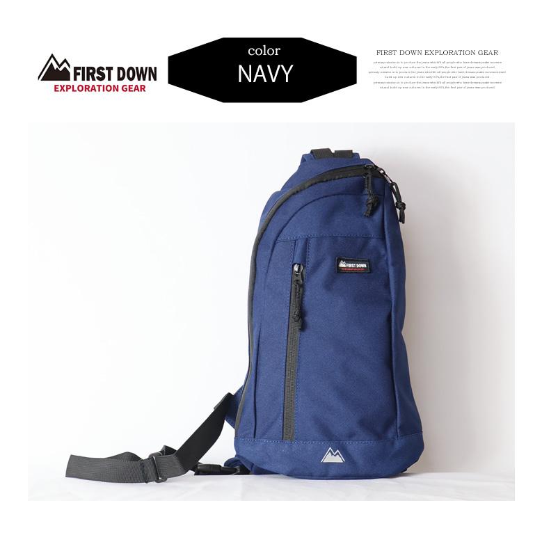 FIRST DOWN EXPLORATION GEAR ファーストダウン ボディバッグ ボディー