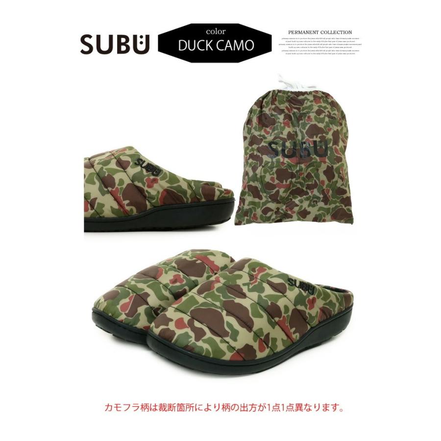 SUBU（スブ） ウインターサンダル 裏起毛 暖かい 定番 PERMANENT