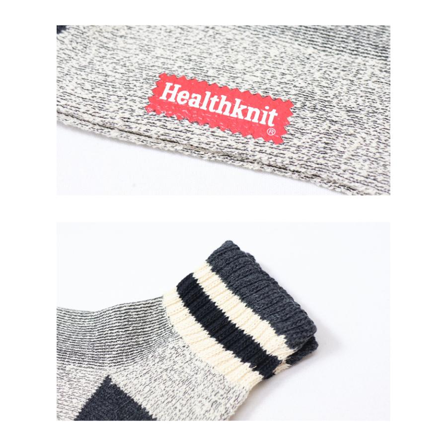 Healthknit（ヘルスニット） 3P ソックス シンカー2面ライン