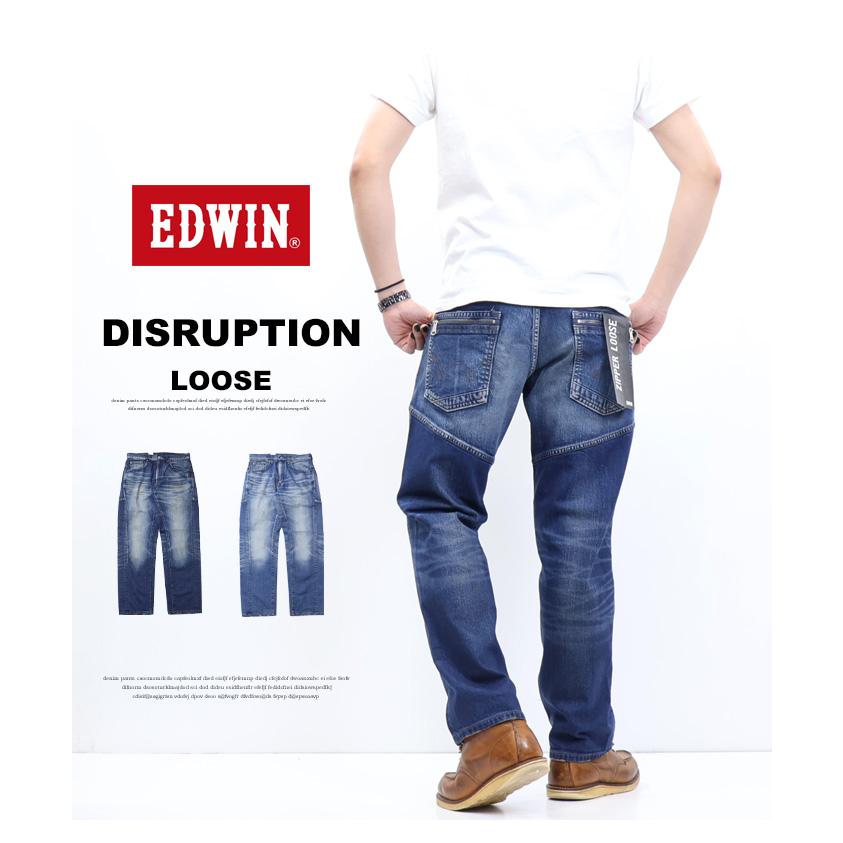 503 EDWIN エドウィン DISRUPTION ディスラプション EDI04 ジッパー