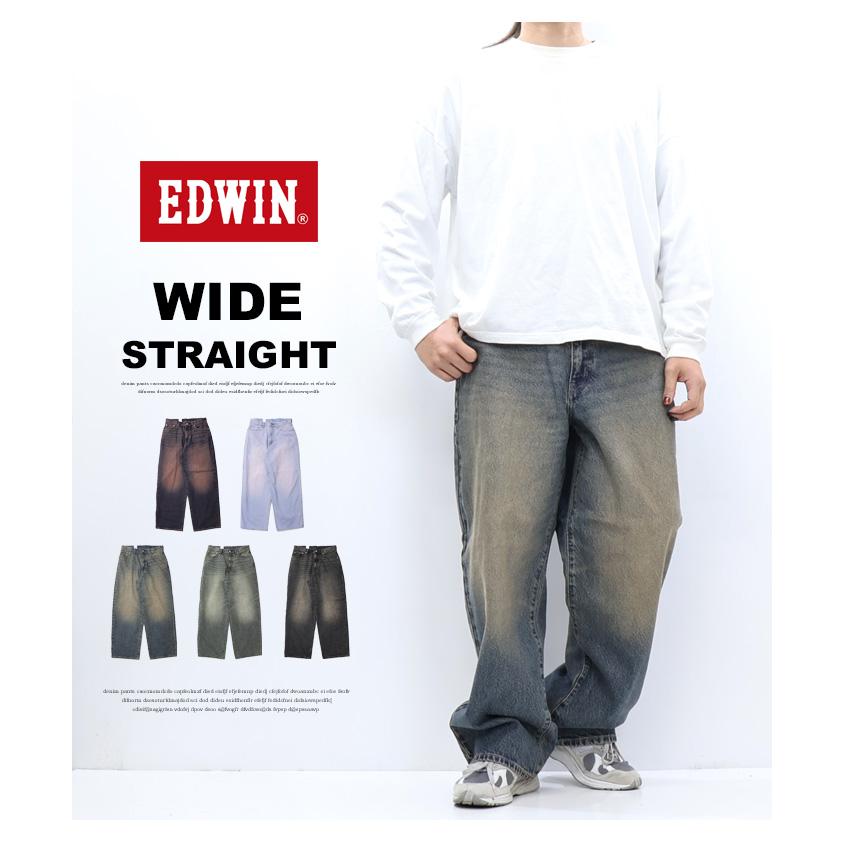 Edwina Hori ネイビー ワイドパンツ バギー Edwina Hori ネイビー ワイドパンツ バギー - メルカリ