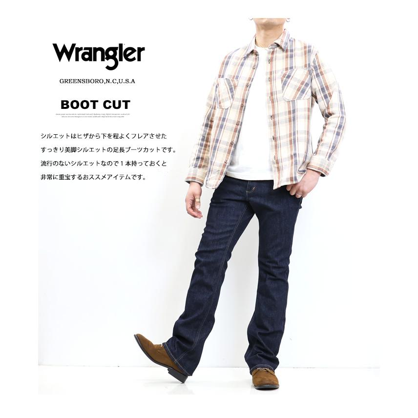 Wrangler ラングラー ブーツカット ストレッチ デニム メンズ ジーンズ フレアー パンツ 定番 送料無料 WM3917｜rexone｜07