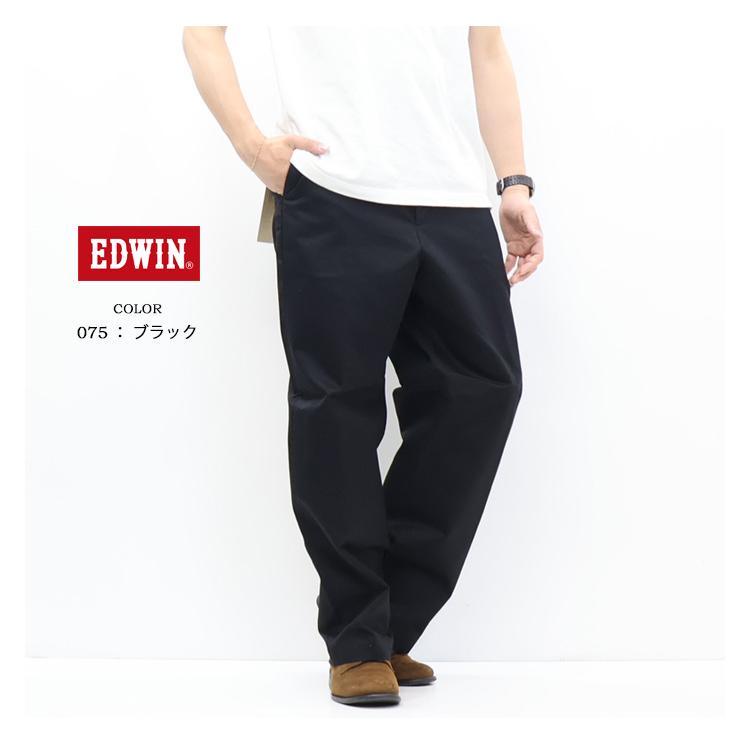 EDWIN（エドウィン） KHAKIS レギュラーフィット チノパンツ