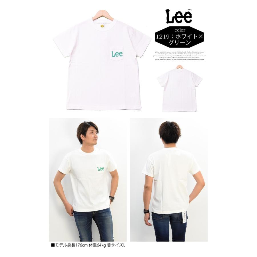 Sale Lee リー ロゴプリント 胸ポケット 半袖 Tシャツ メンズ レディース ユニセックス Lee Ls1242 Rex One 通販 Yahoo ショッピング
