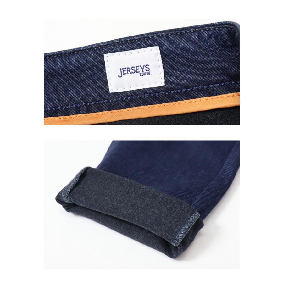 SALE セール EDWIN エドウィン ジャージーズ レディース 暖パン JWM02W BODY FIRE 裏起毛 スリムストレート ストレッチ 暖かいジーンズ 送料無料 | JERSEYS | 13