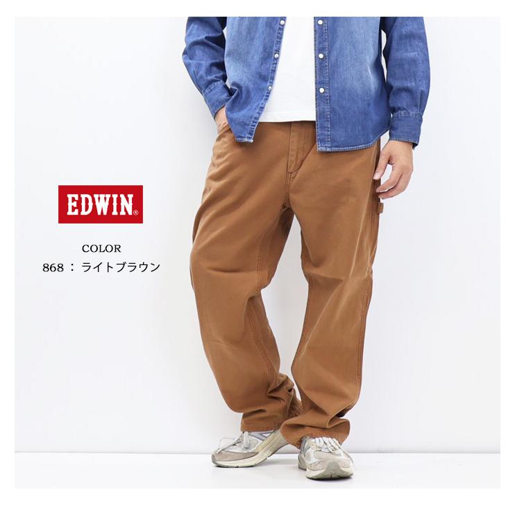 EDWIN エドウィン EASY WEAR EEW02 イージーペインターパンツ ダック素材 イージーパンツ メンズ 送料無料 | 503 | 10
