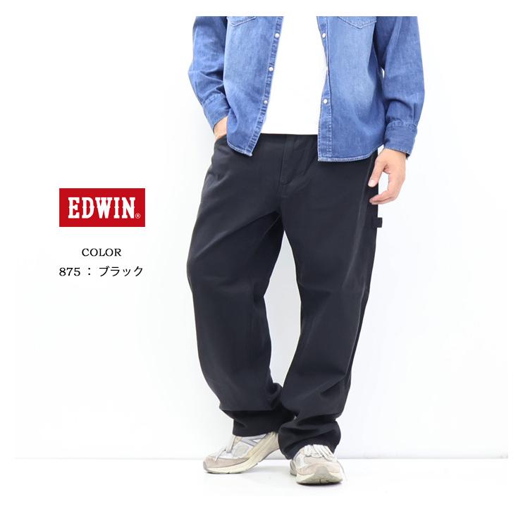 EDWIN エドウィン EASY WEAR EEW02 イージーペインターパンツ ダック素材 イージーパンツ メンズ 送料無料 | 503 | 04