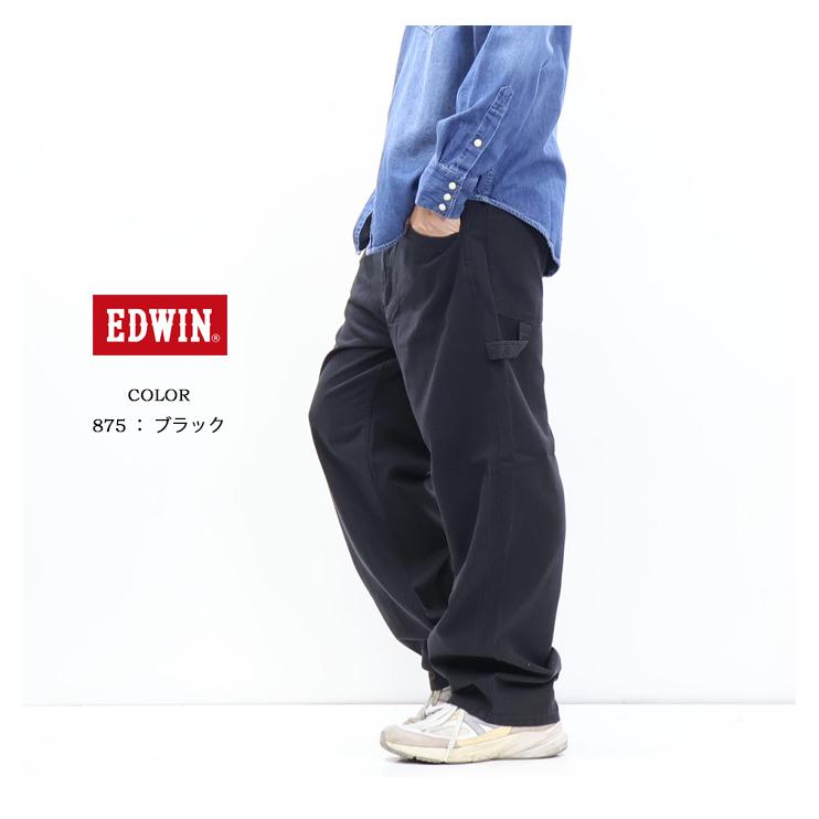EDWIN エドウィン EASY WEAR EEW02 イージーペインターパンツ ダック素材 イージーパンツ メンズ 送料無料 | 503 | 05
