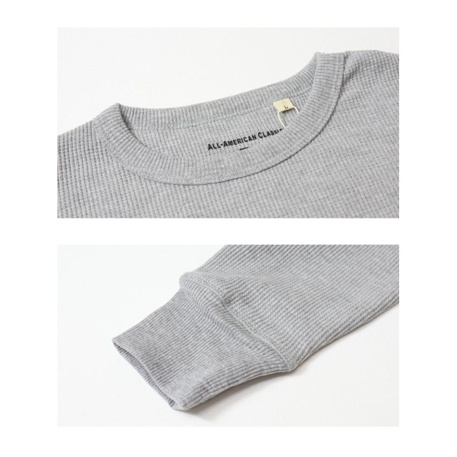 AVIREX アヴィレックス サーマル素材 クルーネック 長袖Tシャツ ロンT 長T 無地 メンズ ワッフル素材 アビレックス 783-3930006 | AVIREX | 12