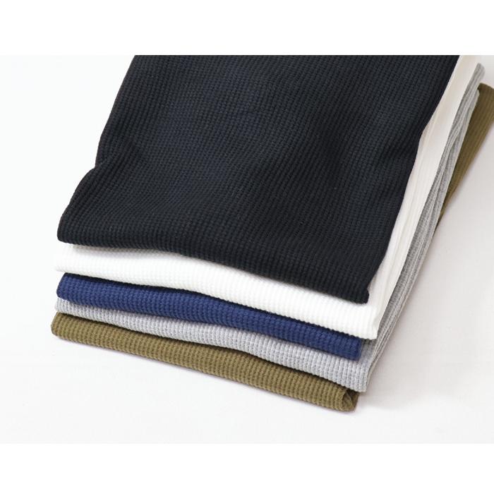 AVIREX アヴィレックス サーマル素材 クルーネック 長袖Tシャツ ロンT 長T 無地 メンズ ワッフル素材 アビレックス 783-3930006 | AVIREX | 08