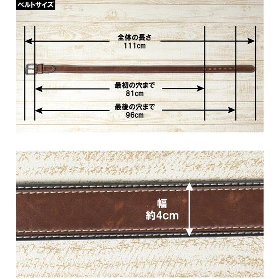EDWIN（エドウィン） ディッキーズ Dickies 40mm幅 2枚合わせ ステッチ
