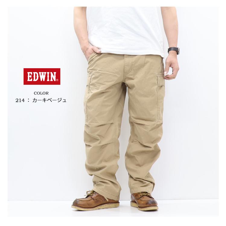 【大幅セール中】エディフィス　カーゴパンツ　ベージュ セール】X STITCH CARGO PANTS（カーゴパンツ）｜XLARGE（エクストラ