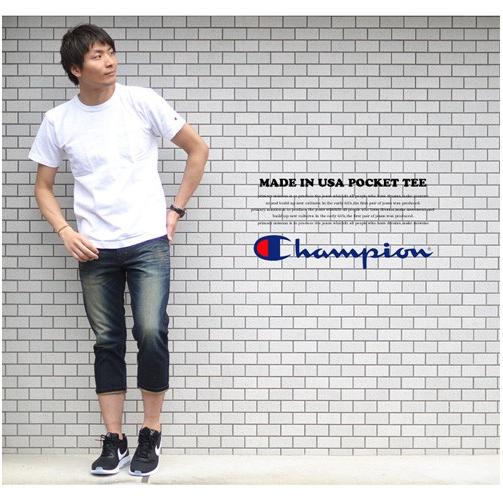 チャンピオン/Champion T1011 MADE IN USA 胸ポケット付き 半袖Tシャツ 無地 クルーネック 胸ポケ C5-B303 送料無料 | EDWIN | 03