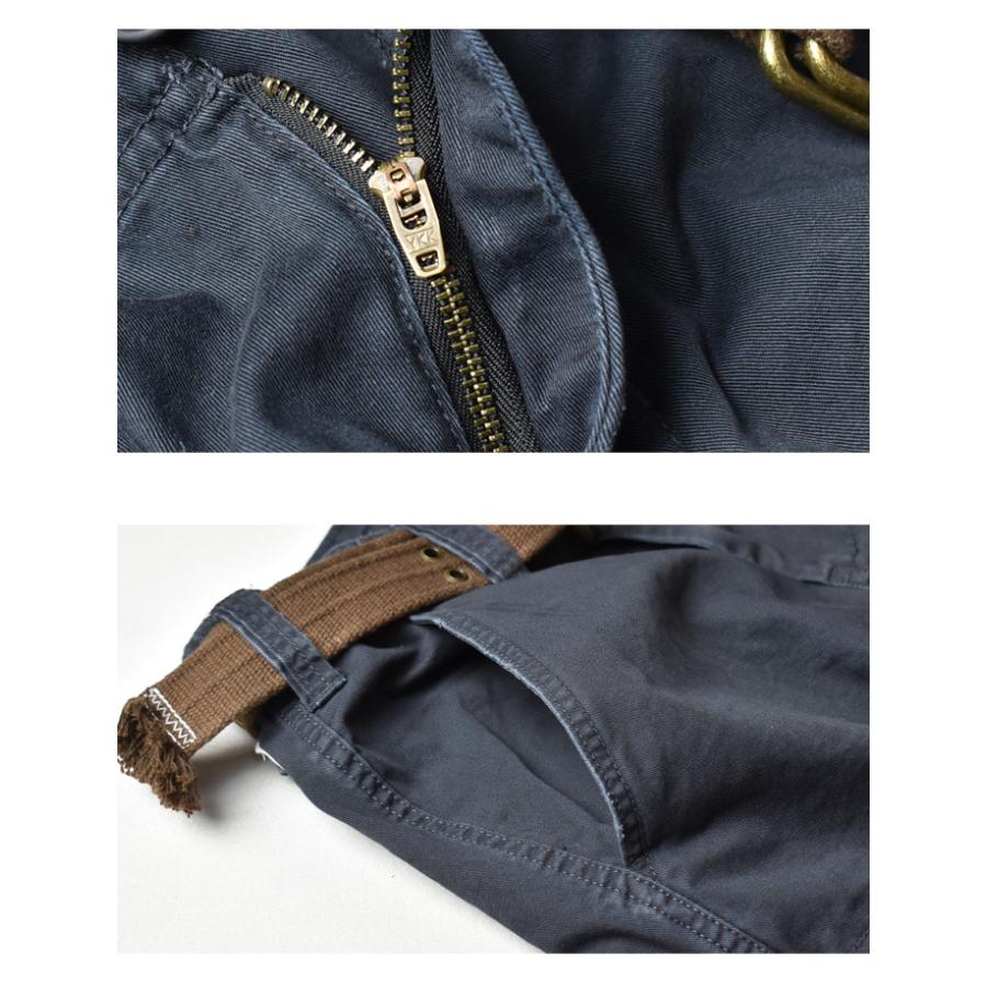 EDWIN REAL CRUSH CLOTHING ベルト付き カーゴパンツ ツイル EDWIN REAL CRUSH CLOTHING ベルト付き カーゴパンツ ツイル