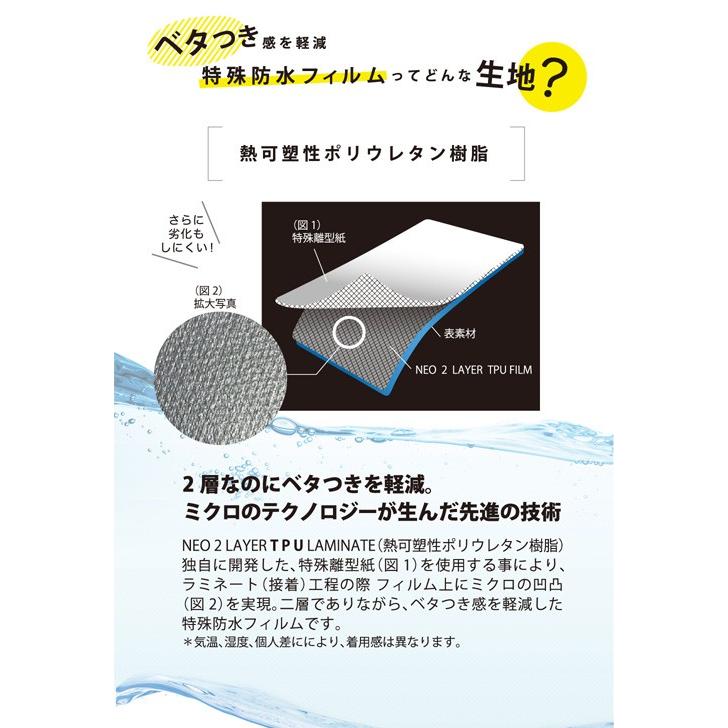 SOMETHING サムシング ウィズレインモッズコートPlus レインウェア レディース 送料無料 ST-500 QKAJ20 | EDWIN | 03