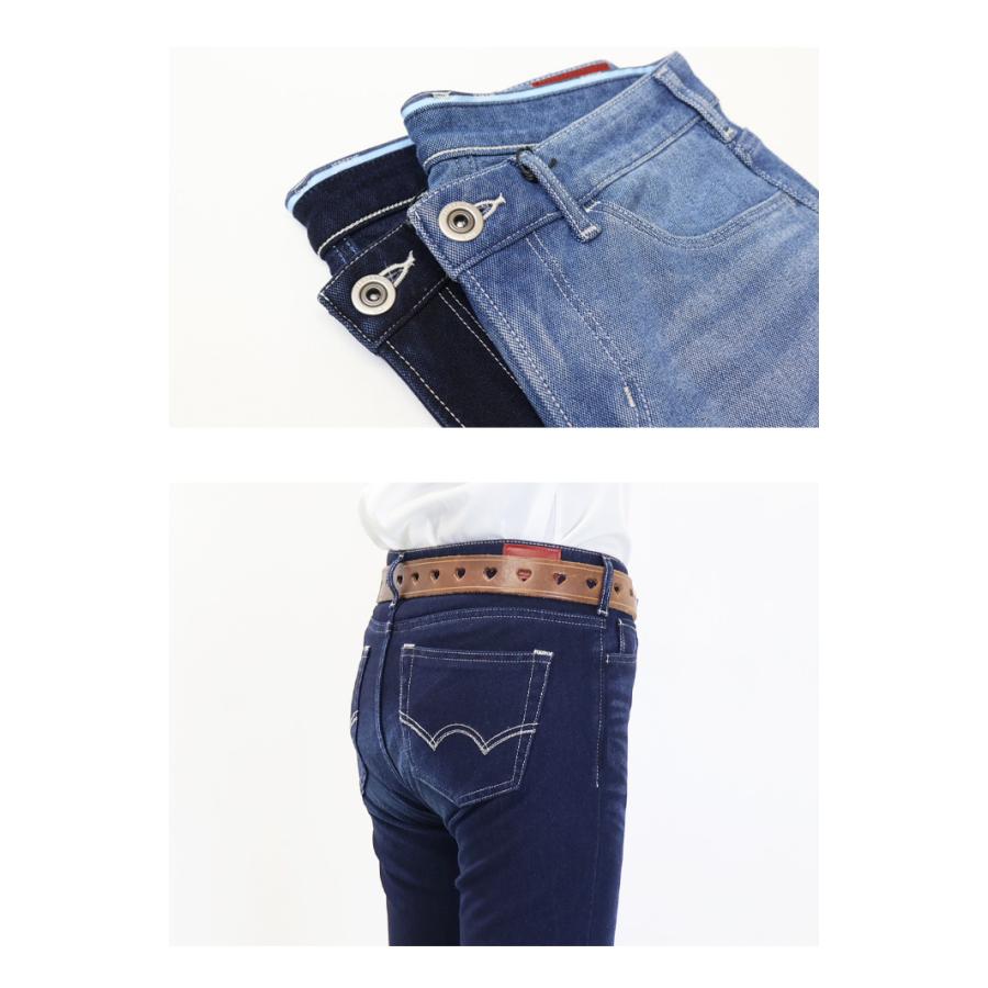 SALE セール EDWIN エドウィン ジャージーズ JWH22S COOL FLEX スリムストレート ストレッチ デニム パンツ 涼しいジーンズ クール 送料無料 レディース | JERSEYS | 09